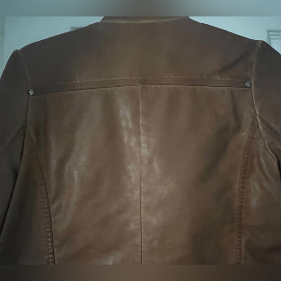 Blu Pepper size small faux leather jacket. Great condition. - Picture 5 of 9